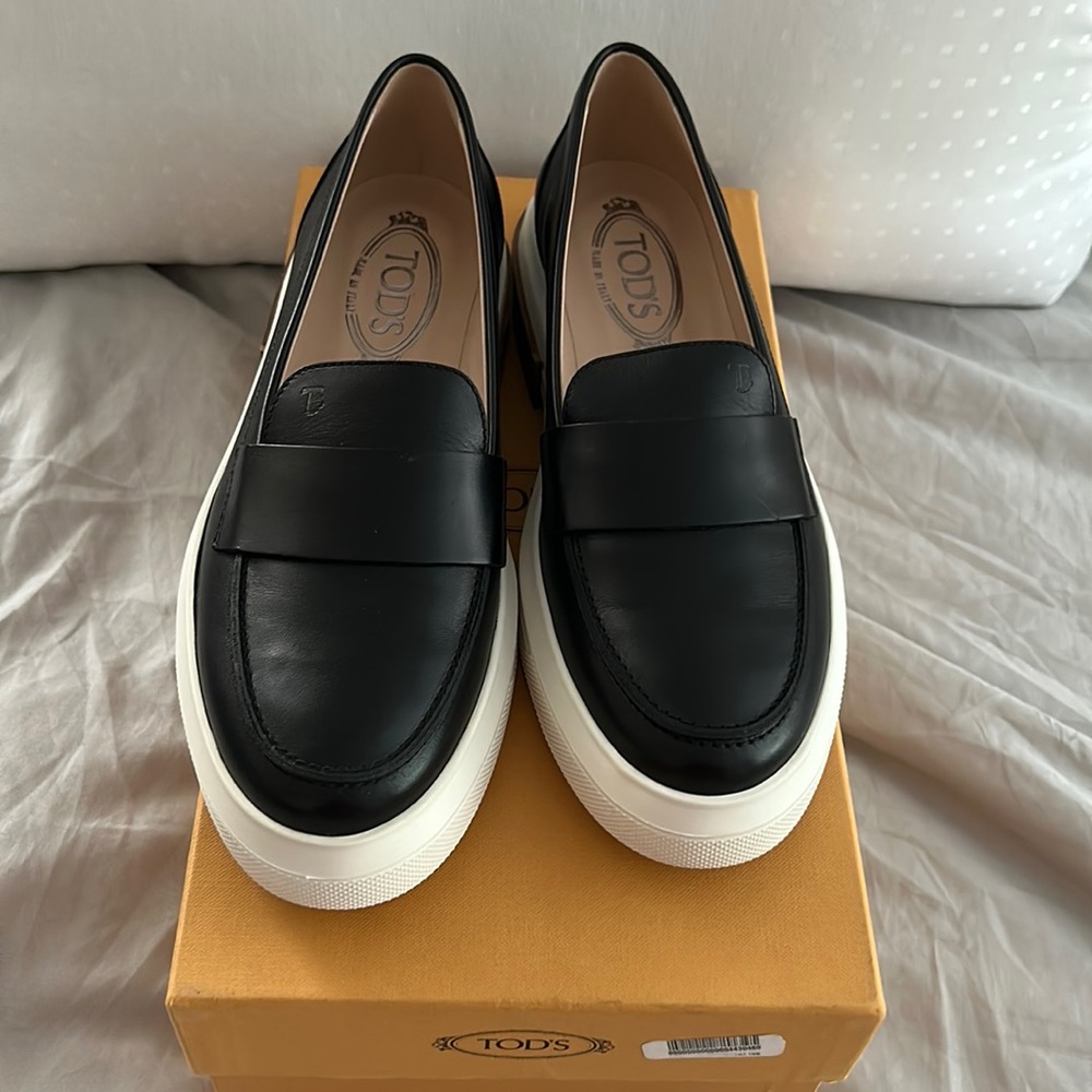 Tod’s Loafers , an everyday shoe. Comfortable , looks nice with jeans or slacks